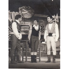 Inkey Tibor: Garas Dezső (1934-2011), Magda Gabi (1937), és Harkányi Endre (1934) színészek /3 db./