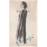 Szász Béla: Bayor Gizi (1893-1951) színésznő (Feiks Jenő (1878-1939) festőművész alkotásán)