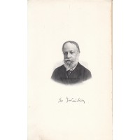 Jókai Mór (1825-1904) író, képviselő nyomdai úton sokszorosított fényképe