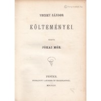 Vecsey Sándor: - - költeményei Vecsey Sándor: - - költeményei