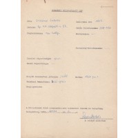 Szörényi Szabolcs (1943-2024) zenész, zeneszerző kék golyóstollal, saját kezűleg kitöltött Szörényi Szabolcs (1943-2024) zenész, zeneszerző kék golyóstollal, saját kezűleg kitöltött